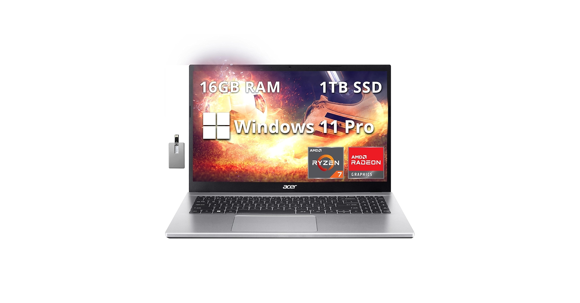 Acer Aspire 3 Laptop, 15.6