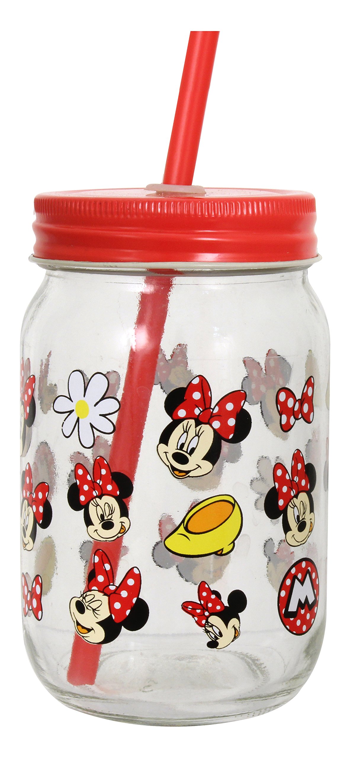 Minnie Disney bocaux Mason en verre pour éliminer le plastique