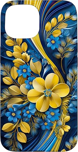 Miniatura 10 de Bandera de estilo floral de Ucrania para iPhone 11 Pro Max - Funda del orgullo ucraniano