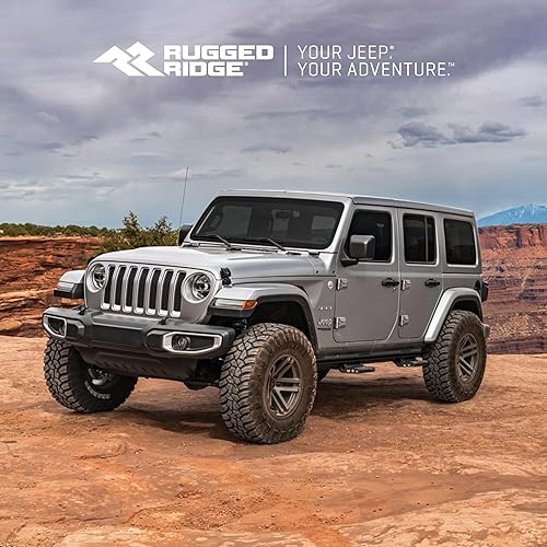 Miniatura 6 de Rugged Ridge - Revestimiento de piso, JLU 4 puertas, trasero únicamente, Negro