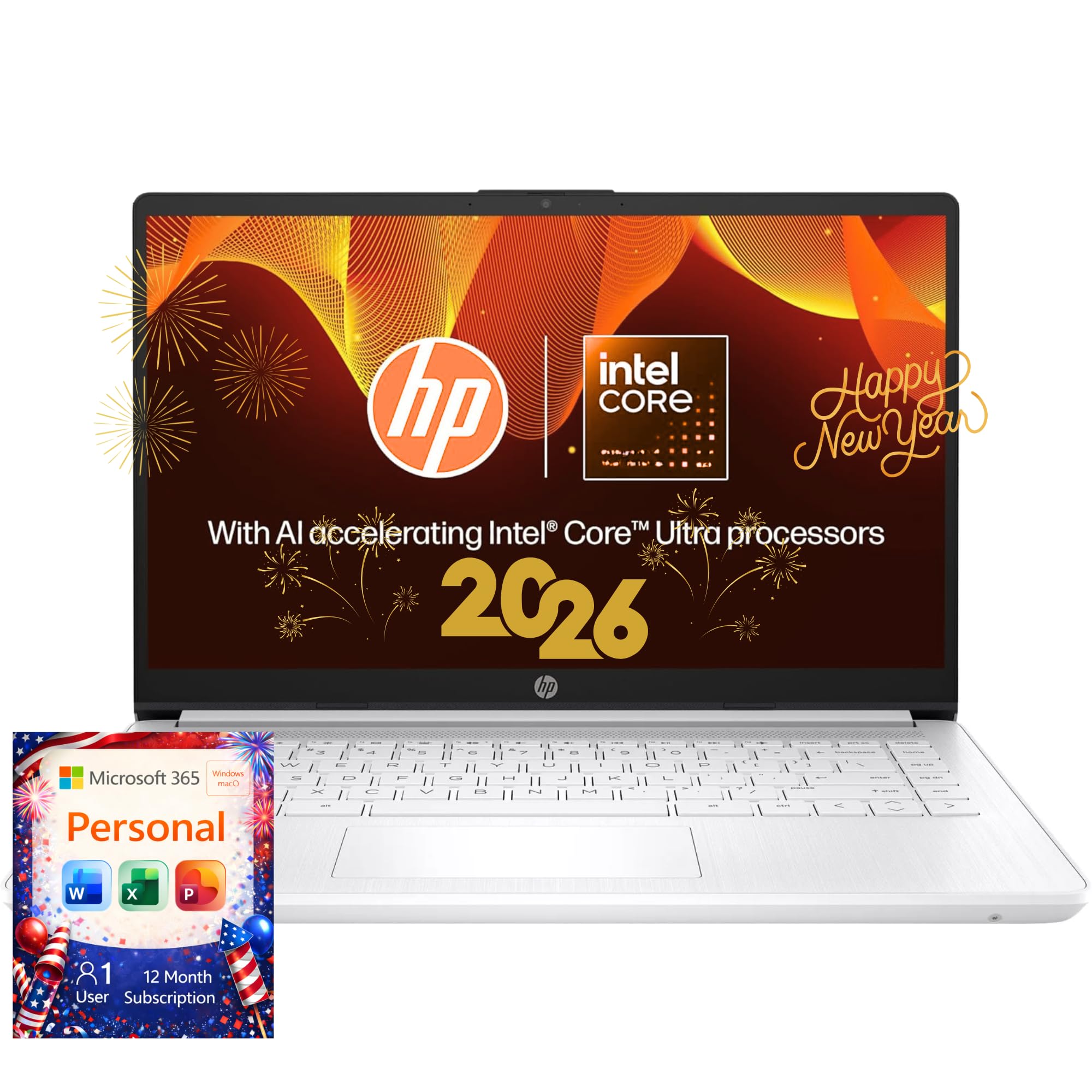 Amazon.com: HP Everyday Laptop | Office 365 | Intel Quad-Core