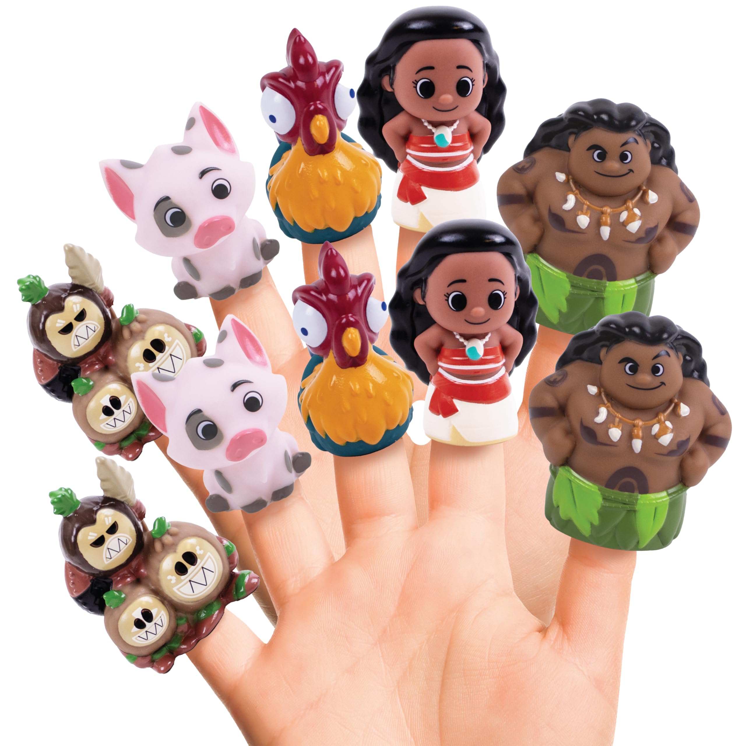 Amazon.com : Disney Moana 10 Piece Finger Puppet Set - Educational