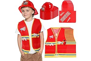 Lively Firefighter Costume Gear Set for Imaginative Adventures
