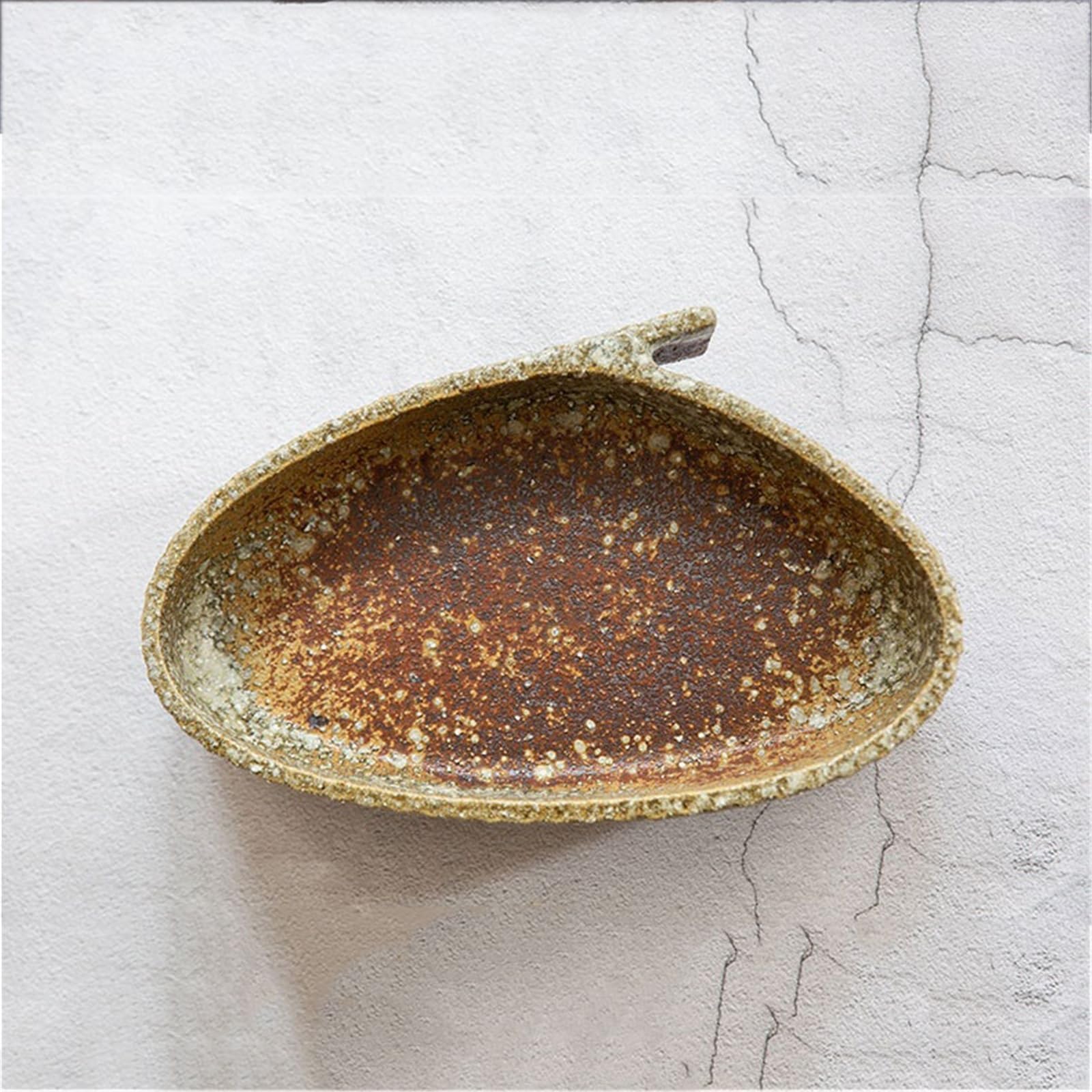 Sottovasi per Fiori Piattino Decorativo in Ceramica di creatività Irregolare Vassoi per Piante