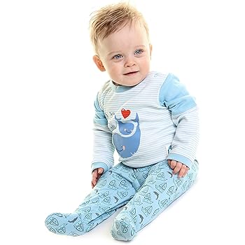 baby sleepsuits with grippy feet