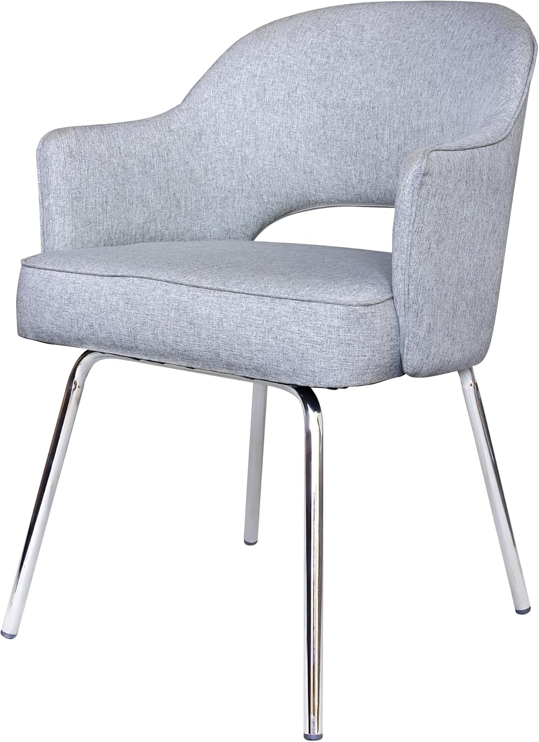 Boss Office Products Guest Chair, Granite, 24.5" d x 22.5" w x 32" h, B489C-GR