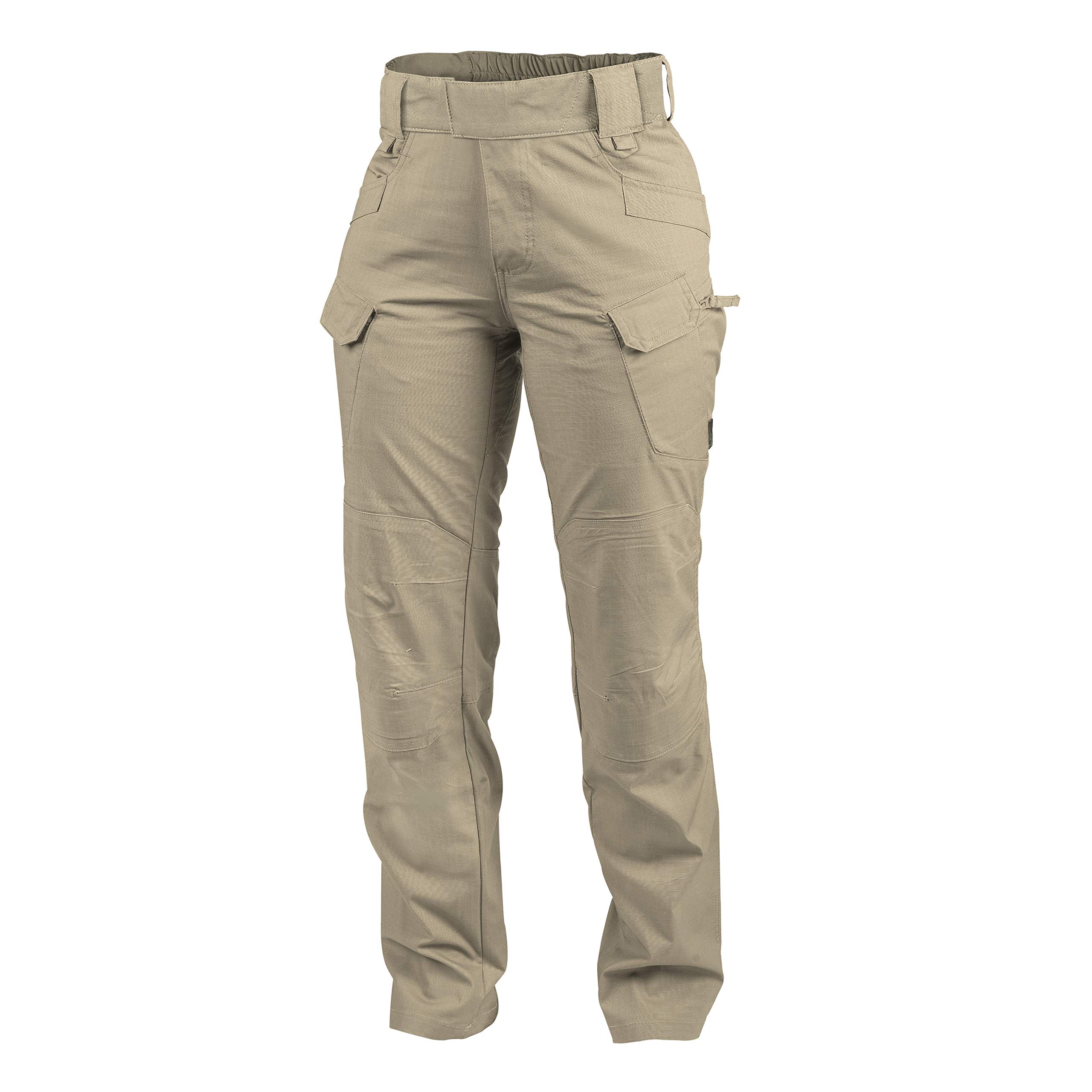 Helikon-Tex Women's UTP Urban Tactical Pants - Polycotton Ripstop - Olive Drab, khaki, 29W x 32L