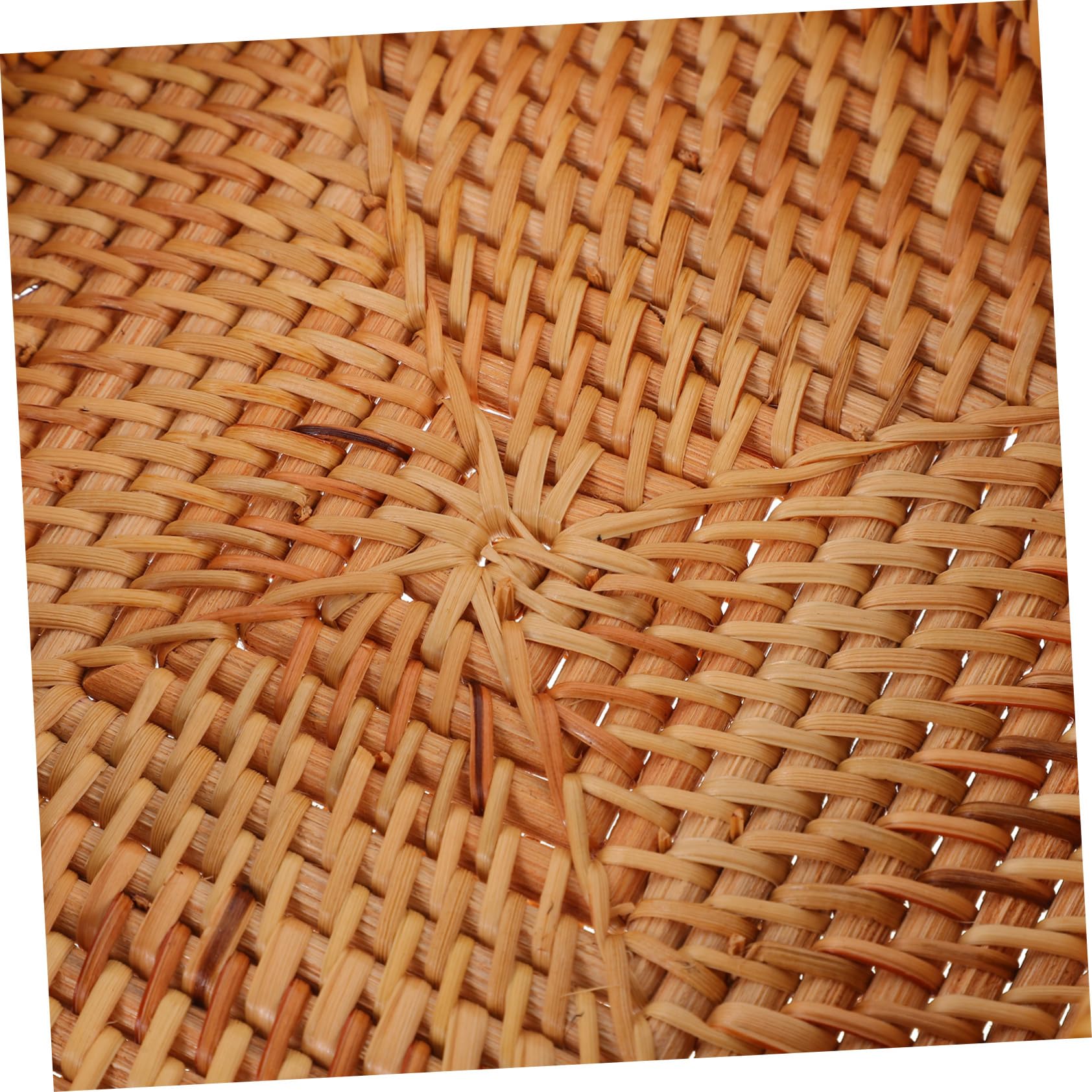 Alipis Rangement de Serviettes Papier Distributeur de Mouchoirs Tressé Boîte à Mouchoirs pour Cuisine et Bureau Organisateur de Papier