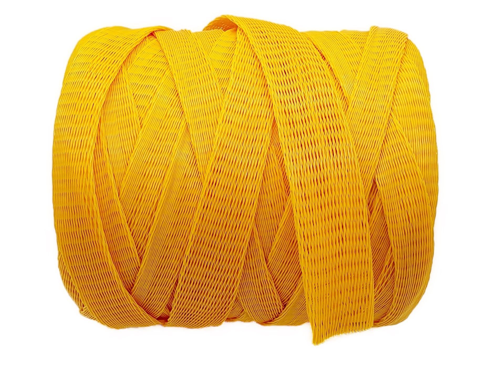 Ø50-130 mm | Jaune | Filet d'emballage | Filet de protection | 100 m | Version solide 65 g/m