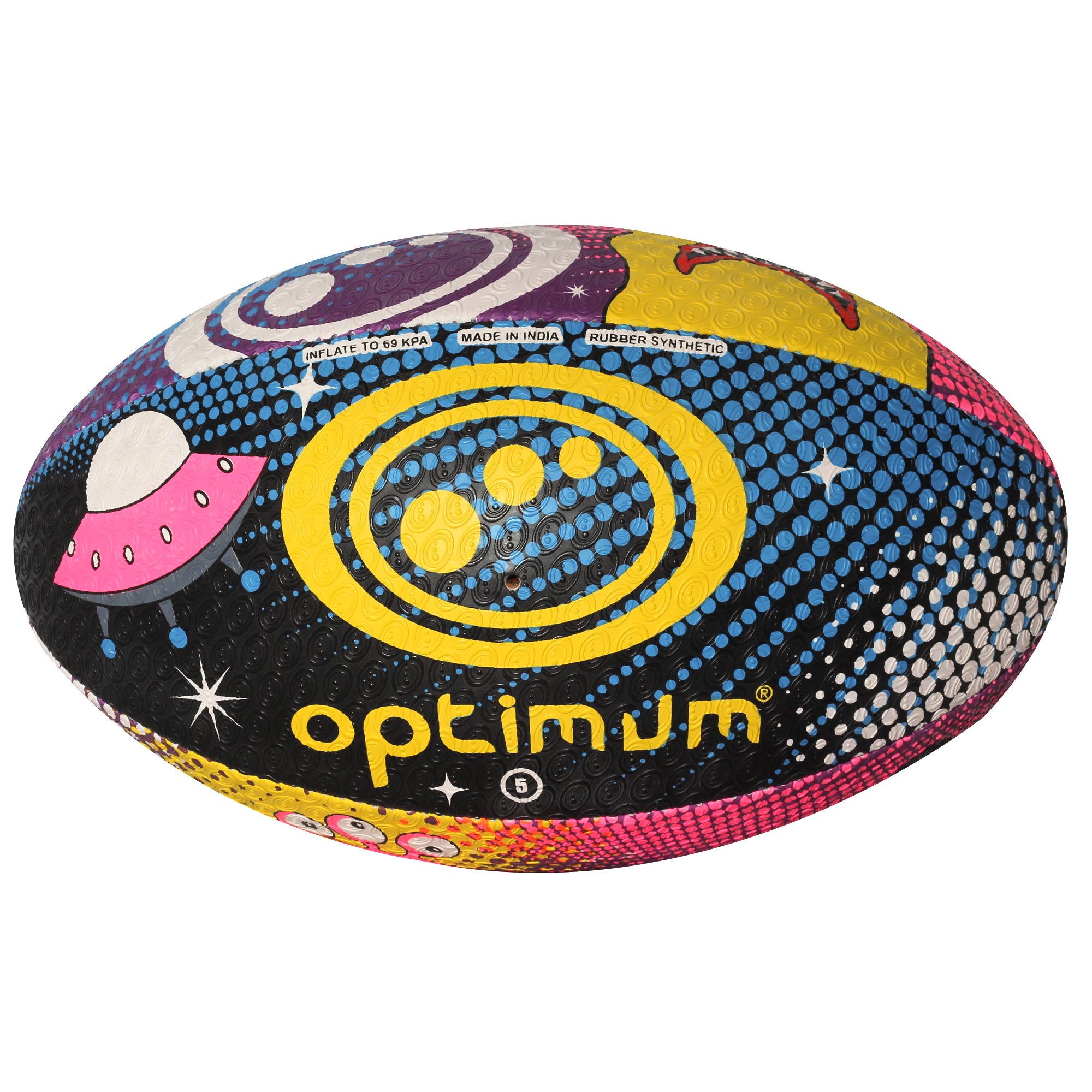 Optimum Rugby Ball, Balanced and Responsive for Accurate Handling and Kicking of Top-Performing Rugby Balls - Image 4