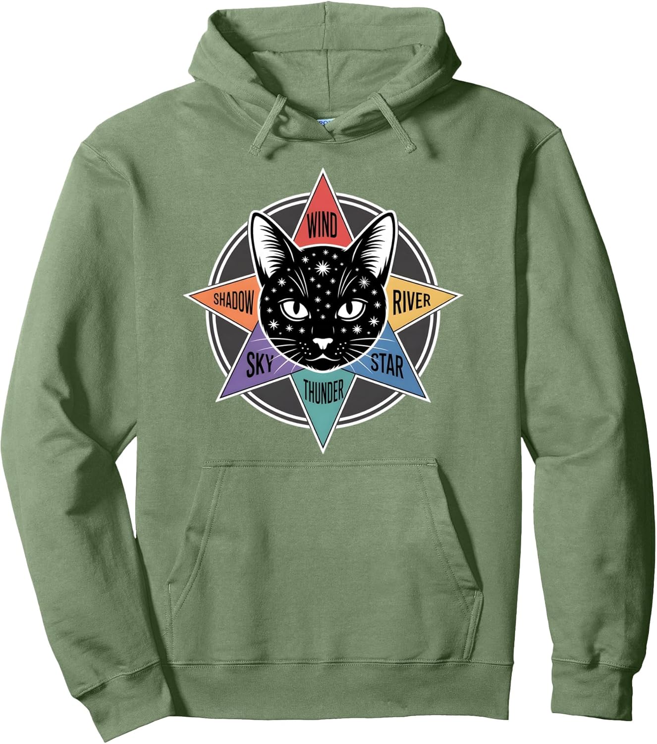 Wind Shadow River Star Thunder Sky Cat Feline Warriors Pullover Hoodie