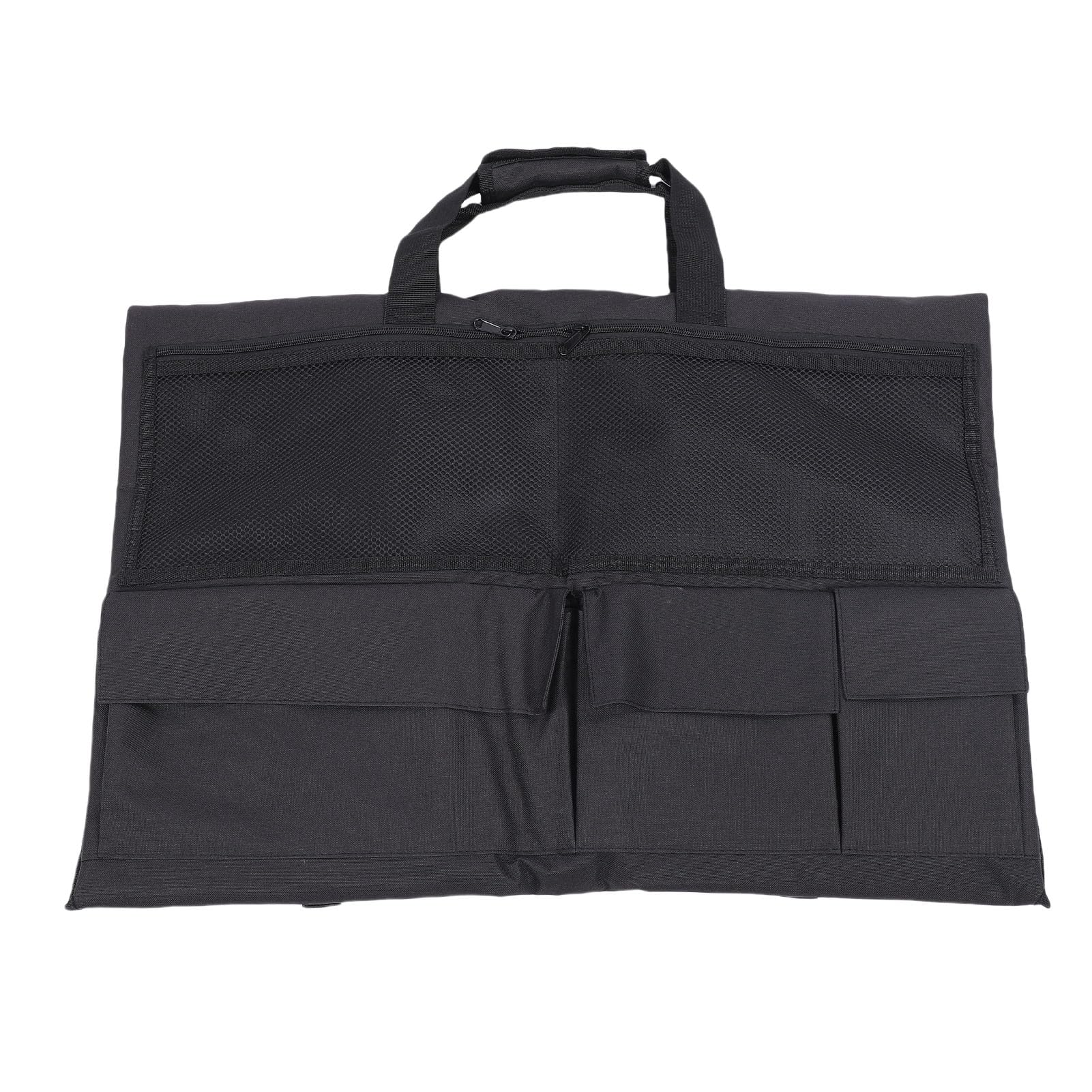 Vikye Estuche de Viaje Acolchado para Monitor de 27 Pulgadas, Bolsa Protectora de Transporte para Pantalla de Computadora con Bolsillos para Accesorios para Teclado y Cables