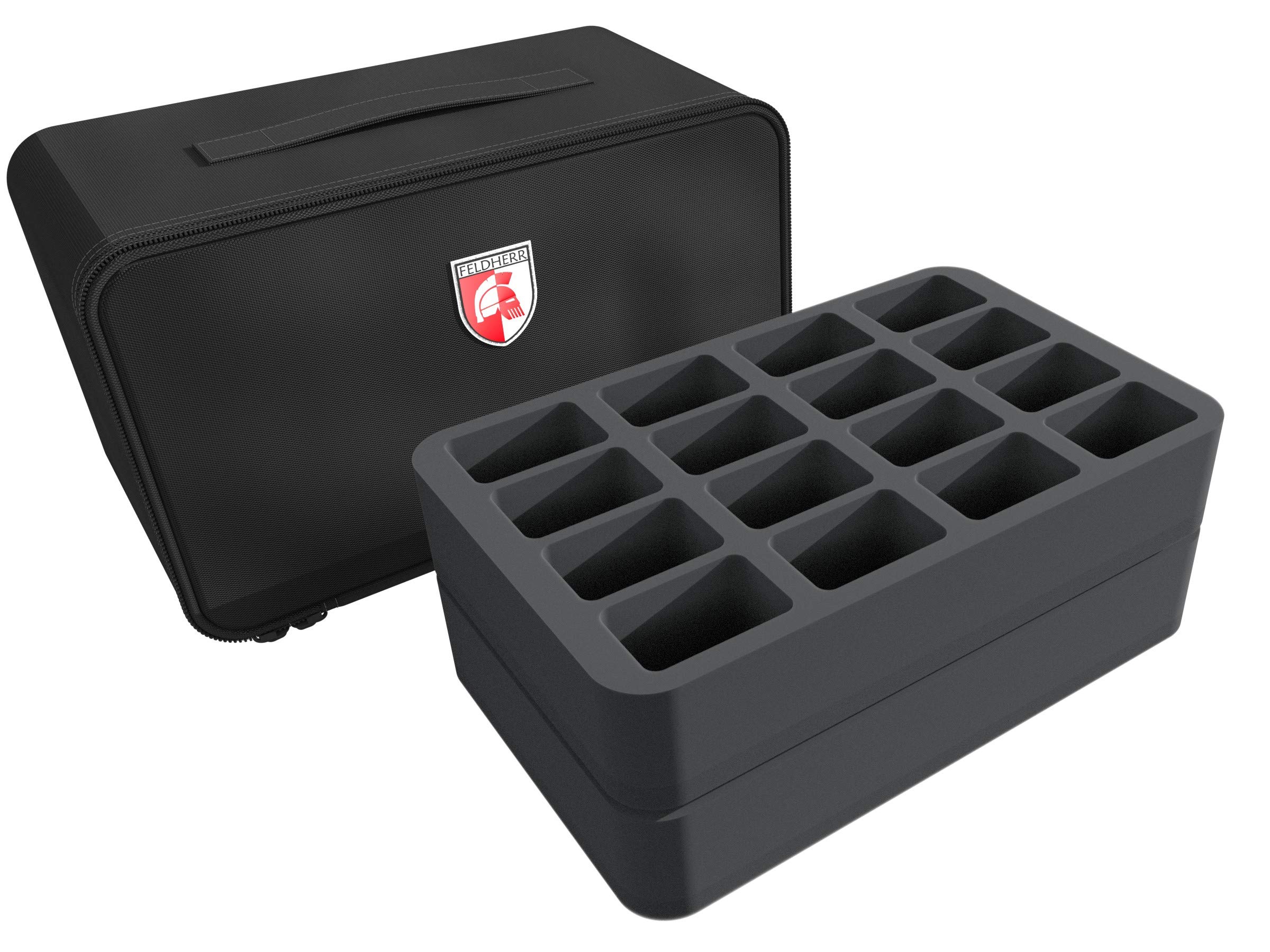 Feldherr Estuche Mini Plus es Compatible con 44 miniaturas del Blood Bowl - Edición 2016