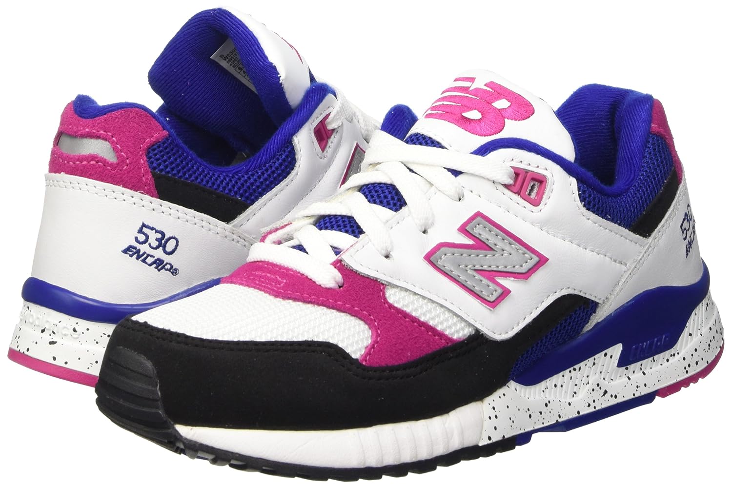 Buy new balance Women's 530 White Leather Sneakers - 10 UK/India (44 EU)  (12 US) at Amazon.in