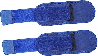 Hemobllo 2 Pçs Capa De Pulso Fitness Protetor De Pulso Para Homem Almofadas De Pulso Exercício Protetor De Pulso Pulseira Esportiva Homem Azul Pressurizar Bandagem Capa De Pulso Capa