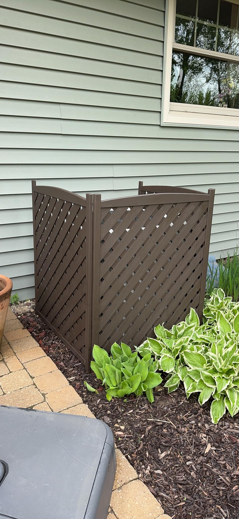 16/mo Finance CASTLECREEK Air Conditioner Fence Screen, AC Covers for Outside to Hide Air