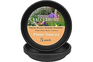 5 Packs Plant Saucer 6 8 10 12 14 16 19 22...