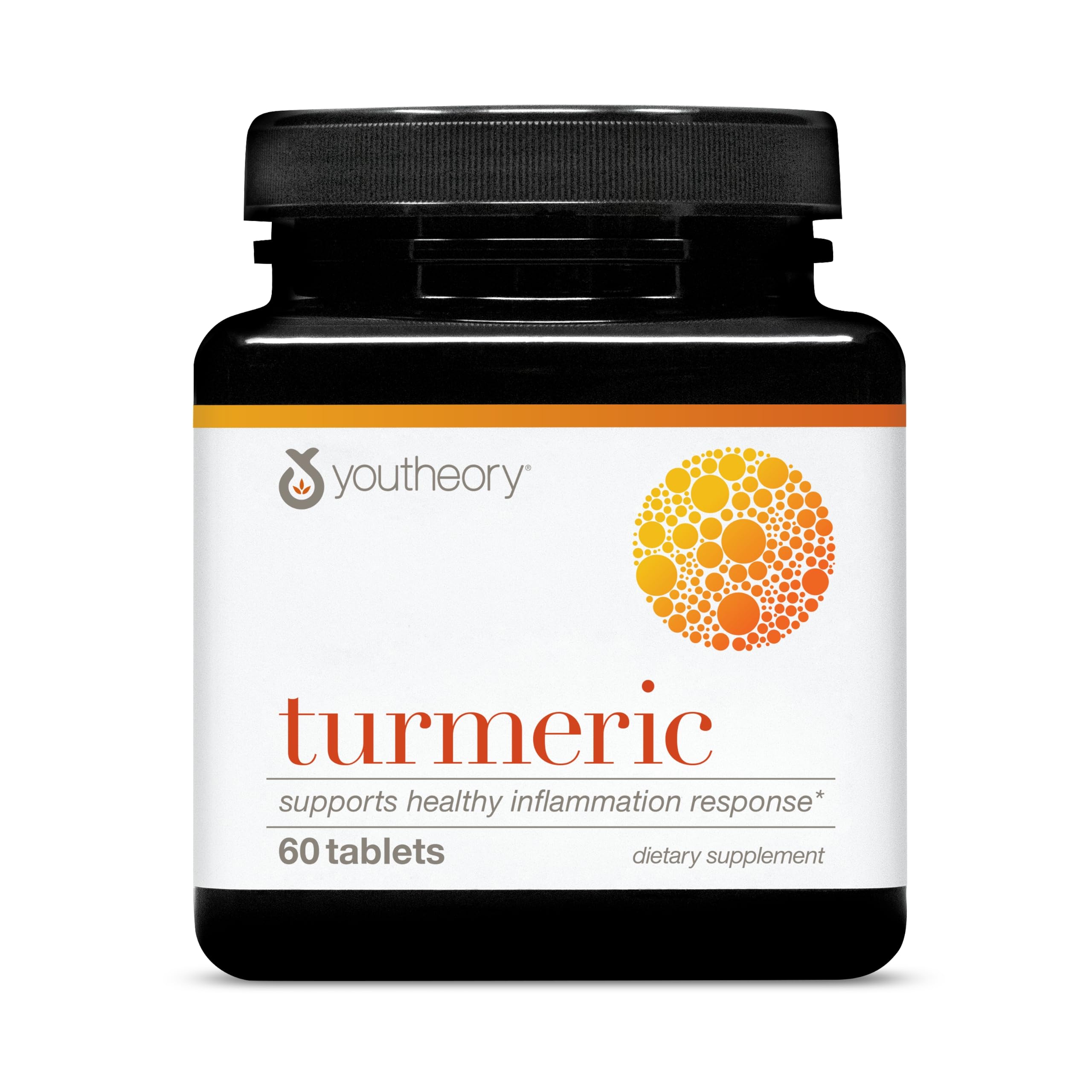 Youtheory Turmeric, 450 mg, 60 Tablets, 20-Day Supply Advanced (60 Count)