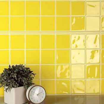 Twist Square Yellow Lemon 11-3/4