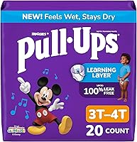 Vista 17 de Pull-Ups Pantalones de entrenamiento para niños, talla 5T-6T, ropa interior de entrenamiento (46+ libras), 14