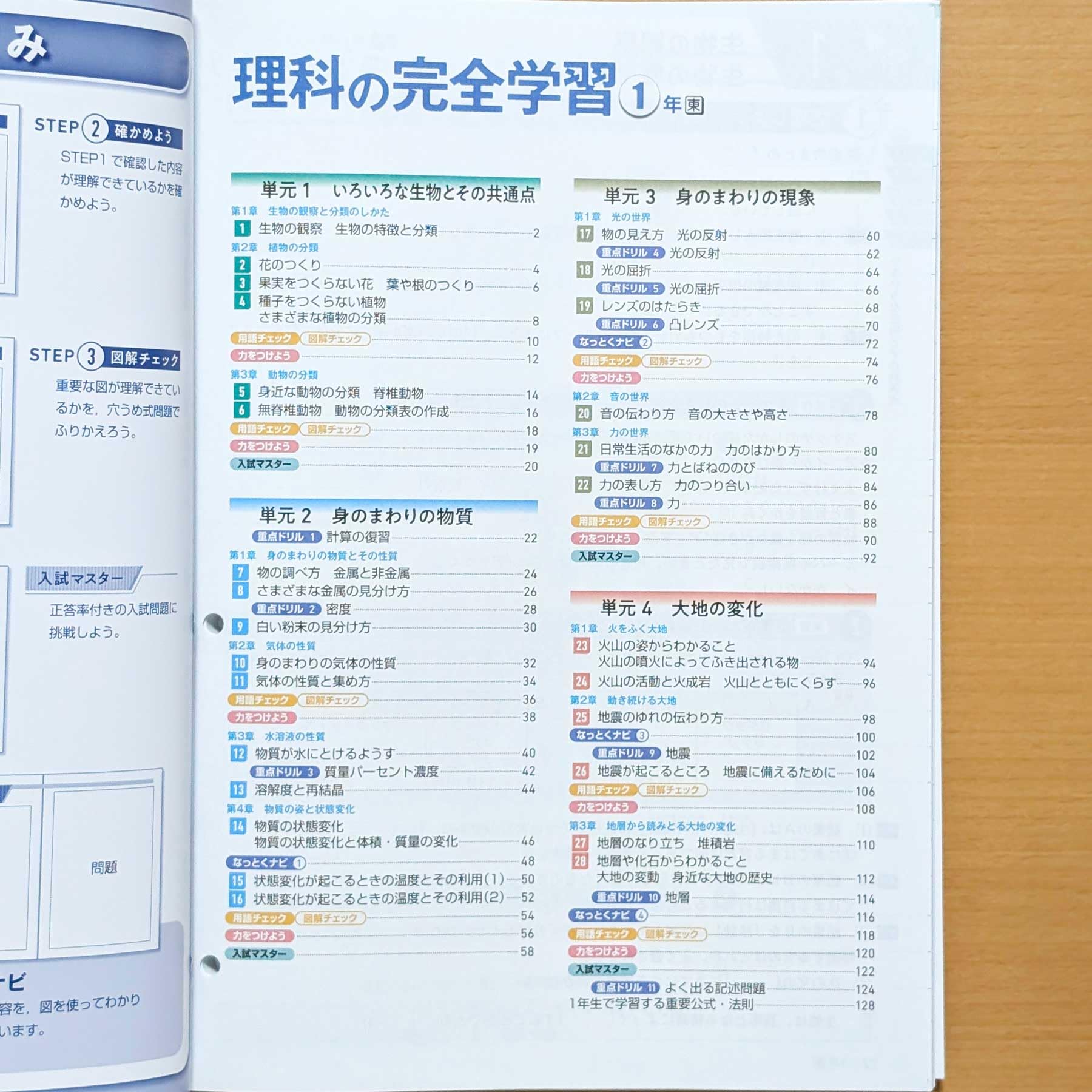 Amazon.co.jp: 2026生徒用「理科の完全学習 1年 東京書籍版 理科の完全