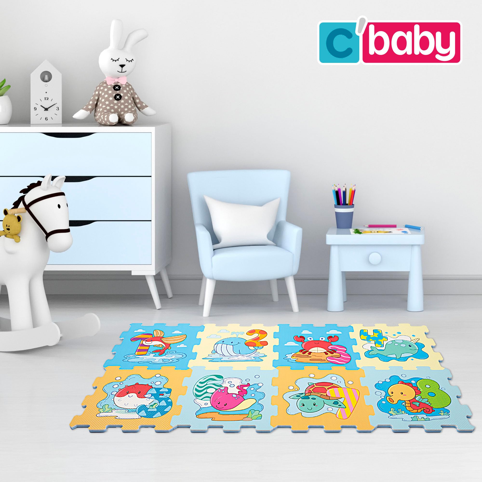 Colorbaby -47157 Giocattolo, non applicabile, Multicolore, Standard (47157)