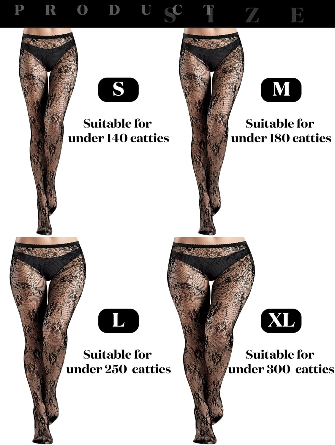 Ramede 6 Pairs Fishnet Stockings Women Thigh High Waist Lace Tights Patterned Fishnet Leggings Pantyhose for Halloween - Image 3