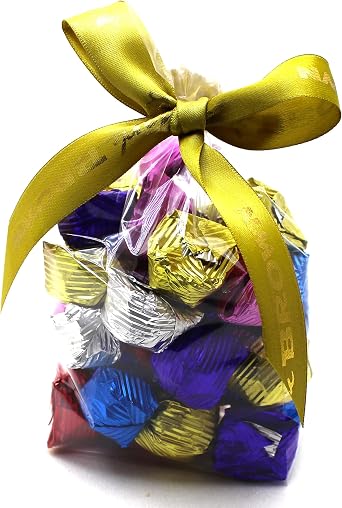 Dark Brown Chocolates & Confections Bayram  ikolatas  F nd k Par ac kl  Sarg l  Kristal  ikolata 500Gr