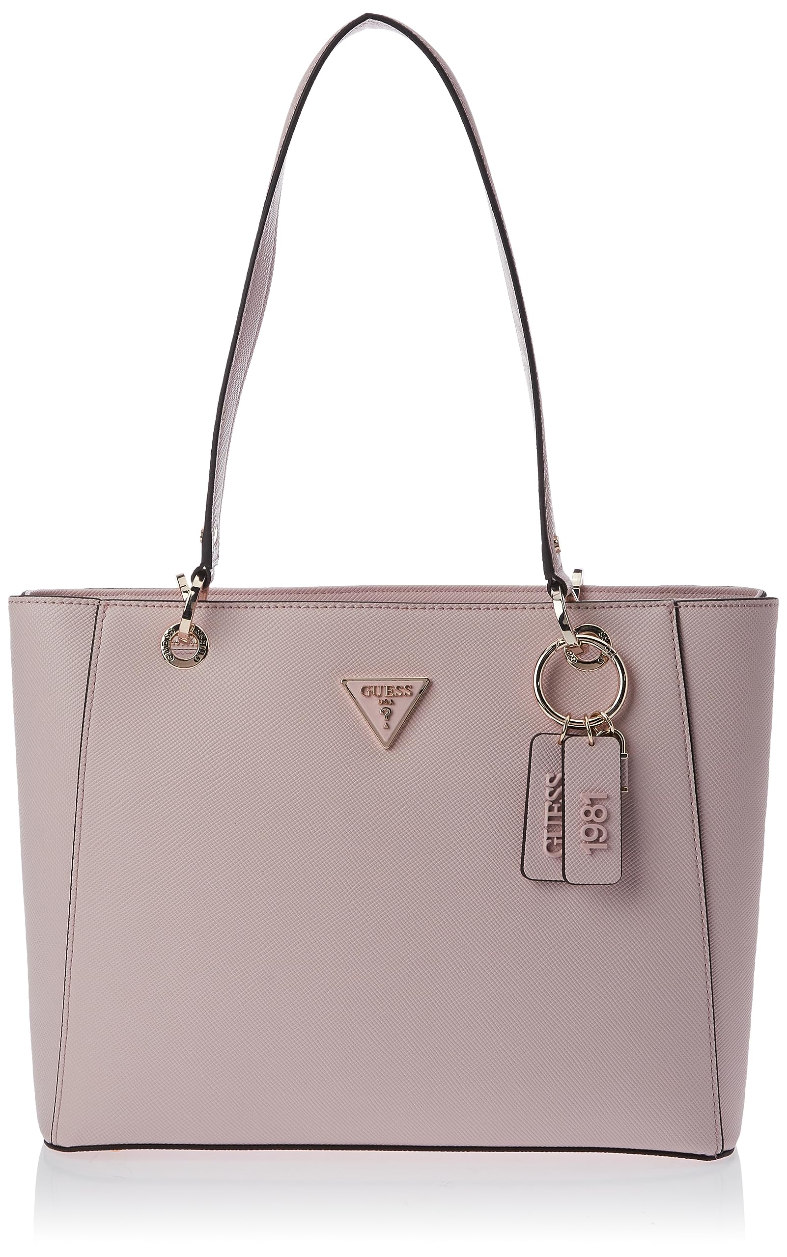 Printed Tote Tasche Guess Pink GUESS Women's Noelle Noel Tote Bag