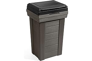 Lakewood Step2 Kitchen Garbage Container - Dark Cedar
