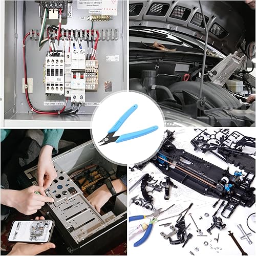 Miniatura 5 de Bivethoi 3 piezas de micro cortadores de alambre, cortadores diagonales pequeños para impresora 3D, alicates de filamento, minippers pequeños,