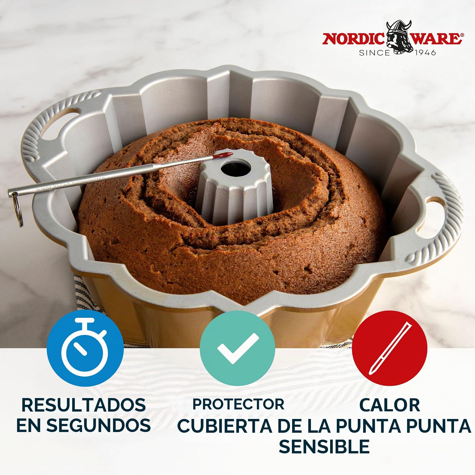 NordicWare 2500 - Termómetro para tartas y bizcochos
