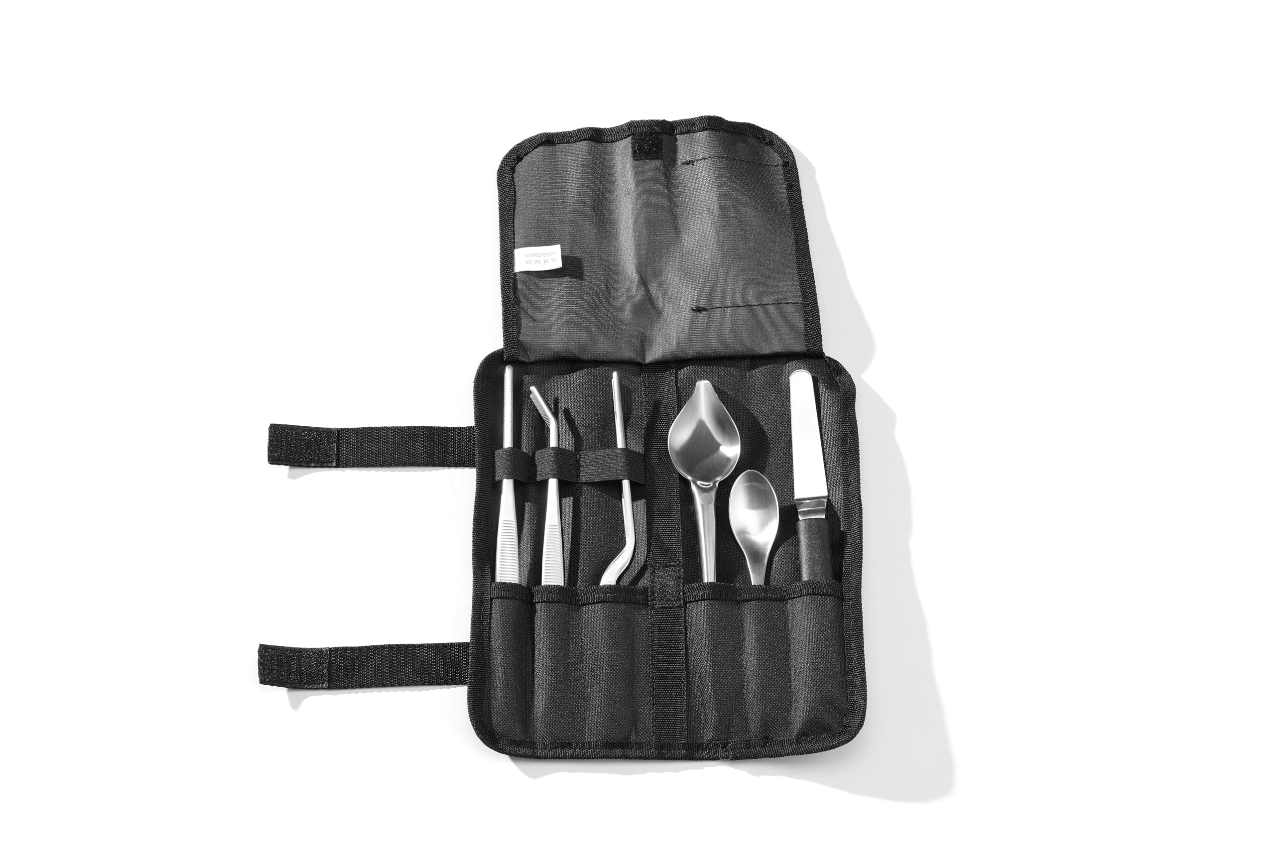 HENDI Anrichteset aus Edelstahl, 6-teilig, satinierte Oberfläche, inkl. Etui