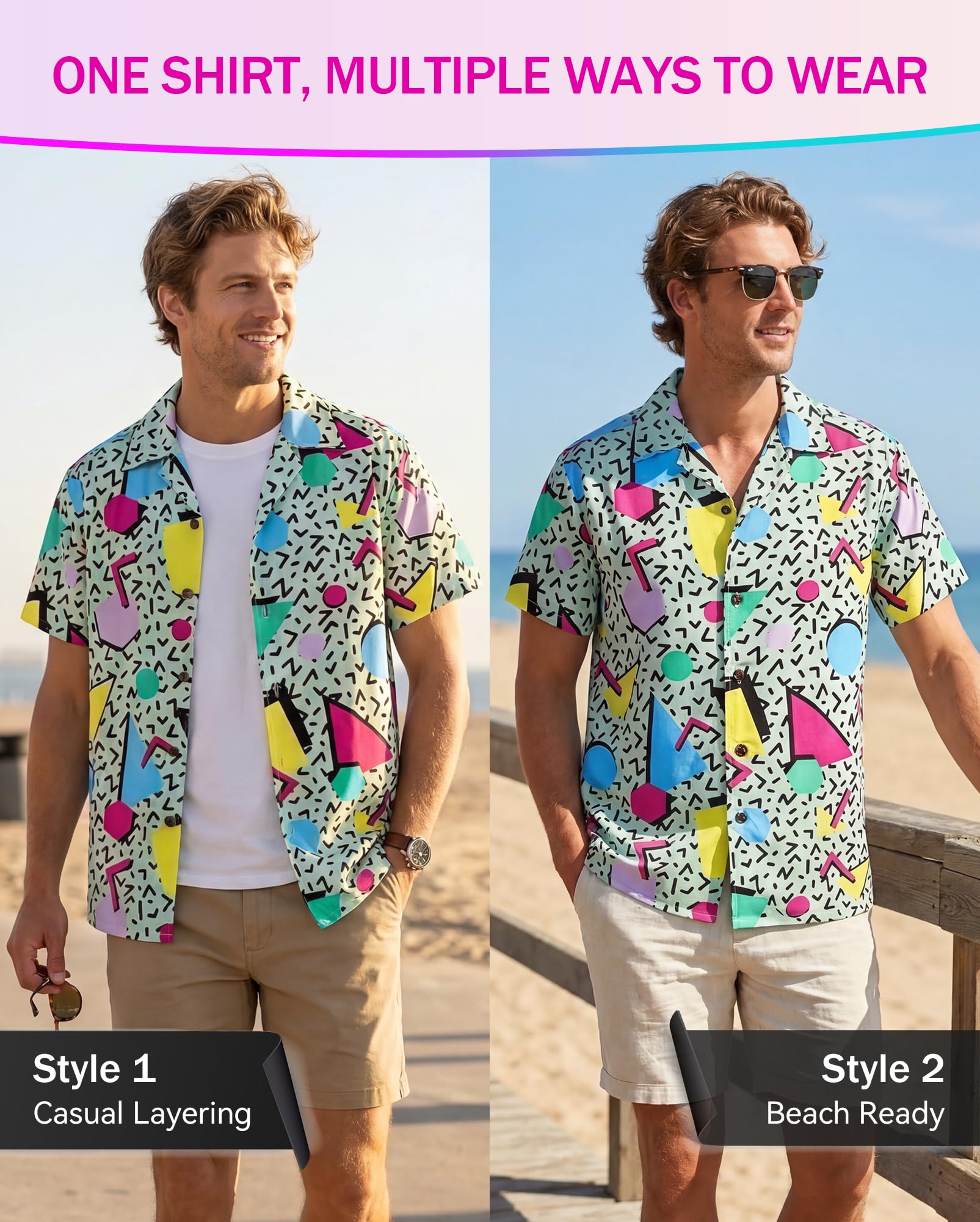 Camisa de Halloween para hombre, manga corta, calabazas, calavera, camisas casuales con botones estampados, camisas florales hawaiana