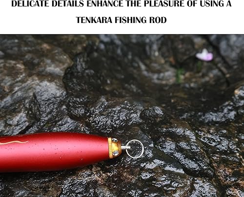 Miniatura 7 de Tenkara Rod - Kit de caña de pescar con mosca, caña de pescar para niños, cañas plegables para moscas de arroyo pequeño, para todas las aguas, tubo
