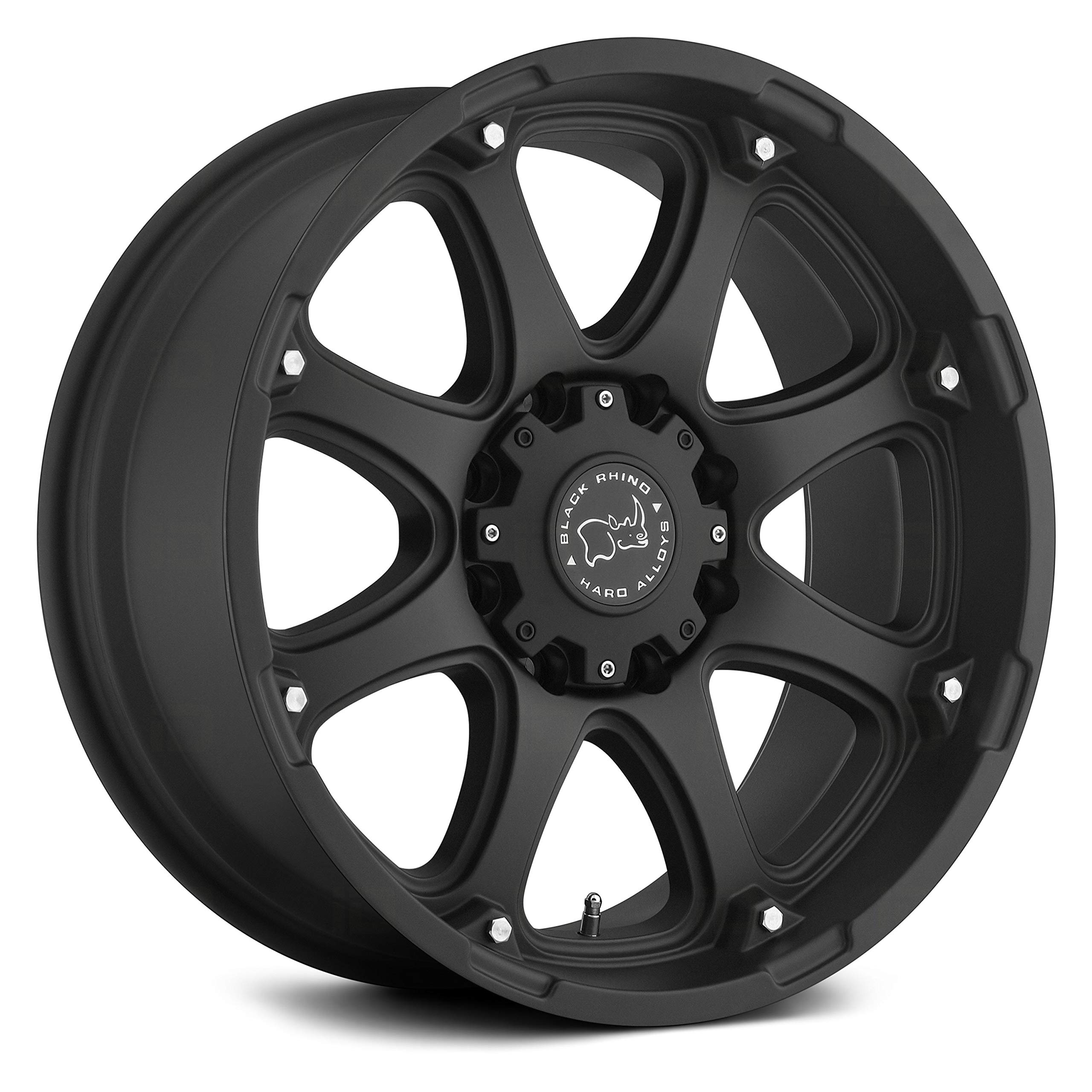 Black Rhino GLAMIS Wheel with Painted Finish (22 x 14. inches /8 x 170 mm, 74 mm Offset)