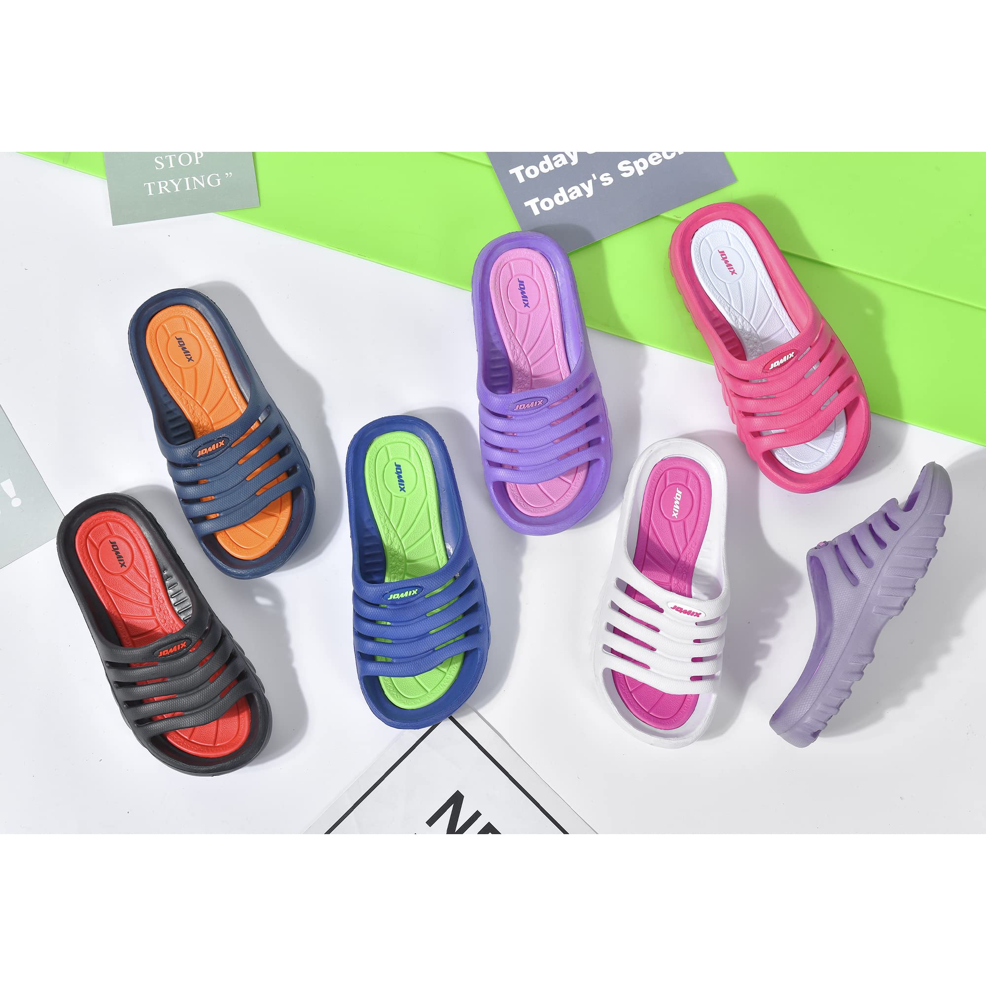 JOMIX Ciabatte Bambini Ragazzi Taglia 30-37 Piscina Mare Casa