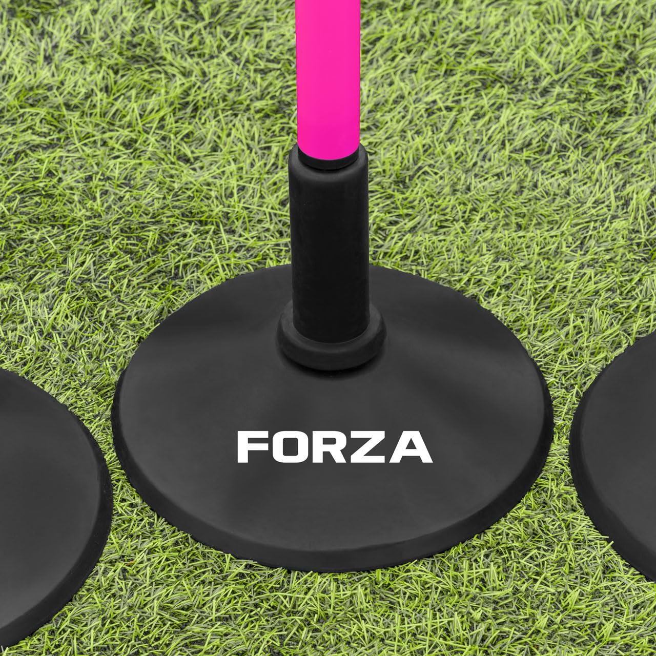 FORZA Pali Slalom Allenamento Calcio - Spessore 34mm | 2X Misure: 1m/1,8m | per Allenamenti
