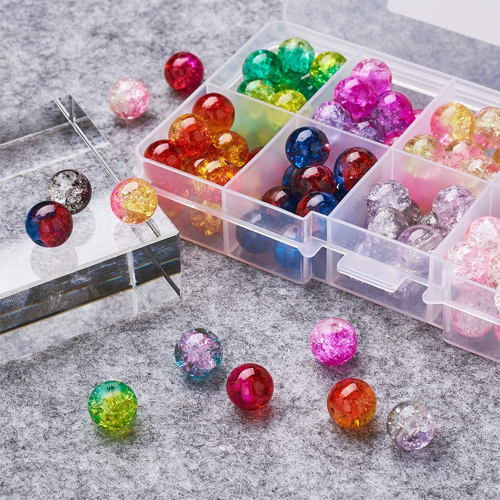 Cheriswelry Perline Di Vetro 6/0 Boemia – 1900 Pezzi, 4 Mm, Serie Verde, Rtonde, Con Foro 1 Mm – Per Creare Gioielli, Bracciali, Distanziatori – Ideali Per Fai Da Te