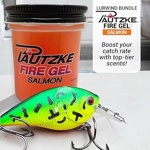 Miniatura 2 de Lurwind Paquete definitivo para huevos de salmón Pautzke UV-Glo - Mejor colección de colores - Huevos de salmón premium para pesca de trucha - Cebo