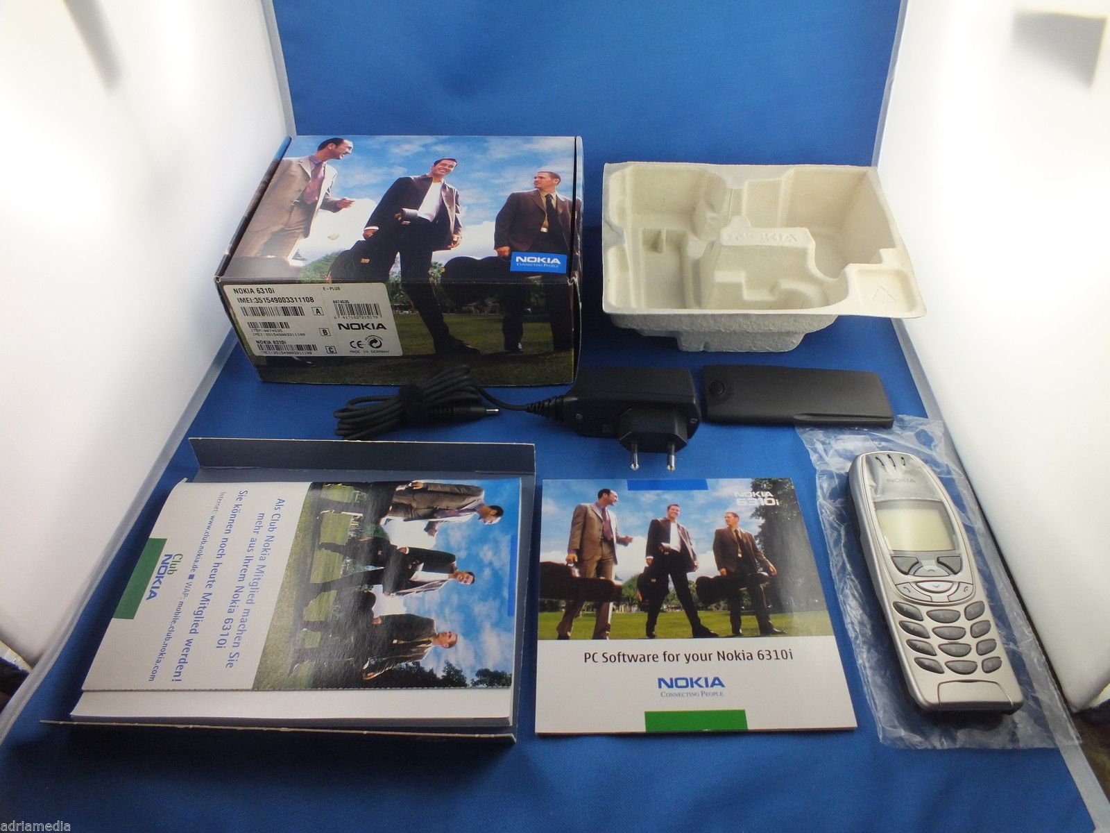 Nokia 6310 i 6310i Handy Lightning Silber