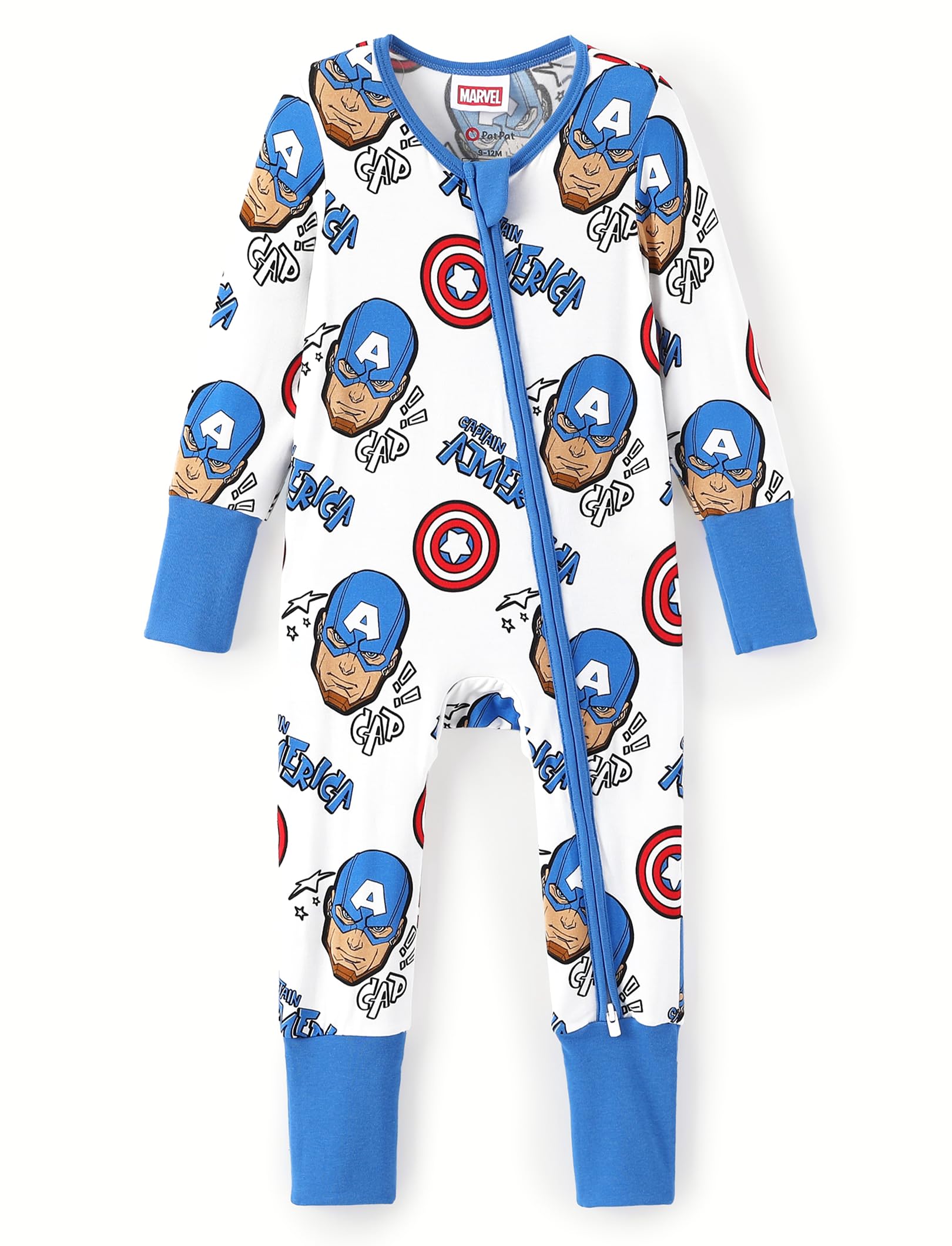 Disney Baby Viscose Made from Bamboo 2-Way Zipper Footie Outfit NB to Inf