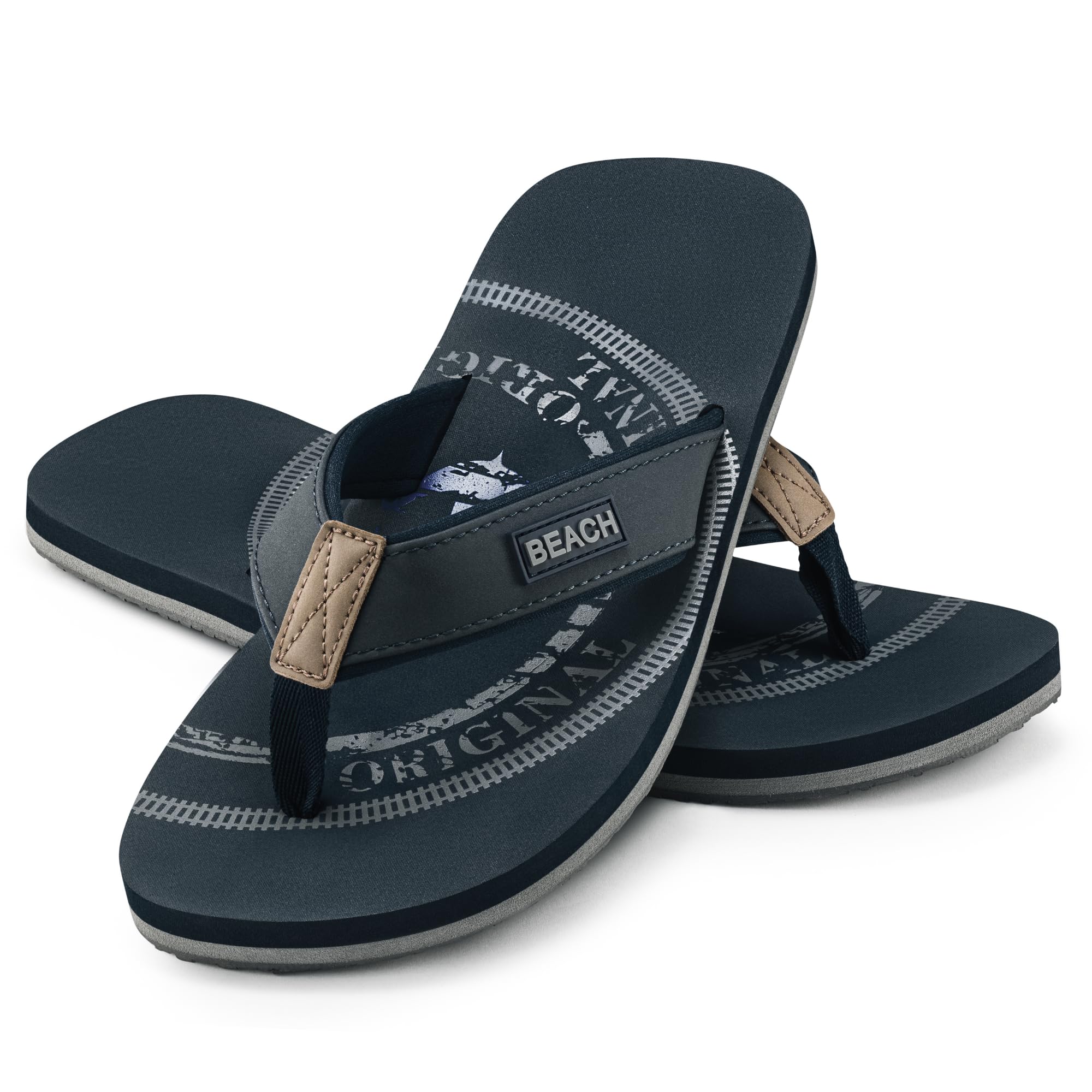 Flip-On Zehentrenner Original Schwarz, EU 44 / UK 9.5