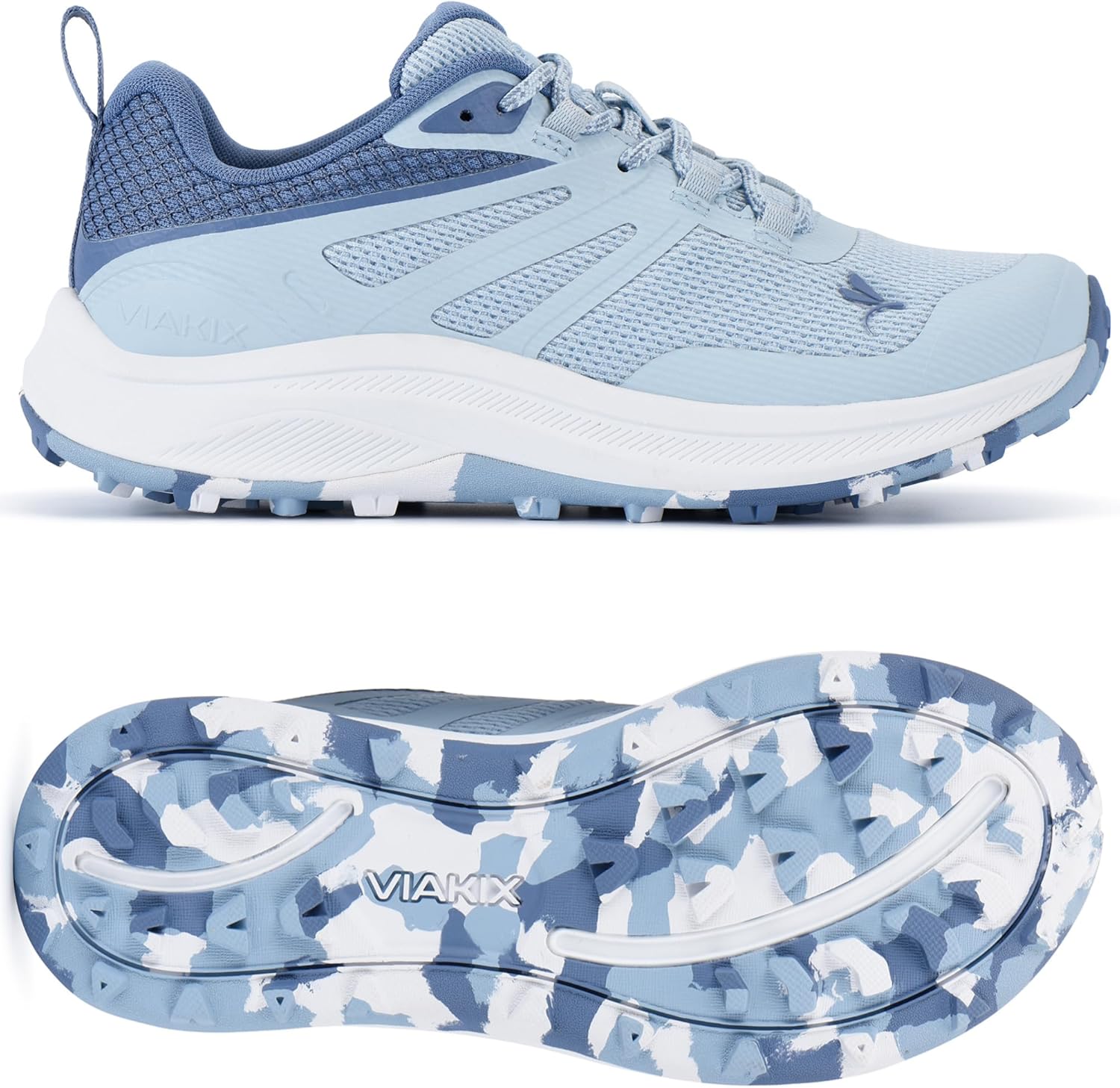 Viakix Women’s Ridge Rebels Trail Running Shoes – Lightweight Trail Runners for Women, Comfortable Hiking Sneakers with Grip360 Traction and Wider Toe Box