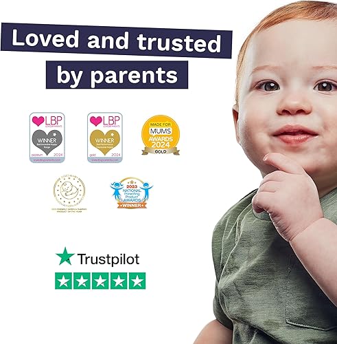 Miniatura 7 de Pura Toallitas naturales sensibles para bebés, 99% de agua, sin perfume e hipoalergénicas, adecuadas para pieles sensibles y propensas al eczema,