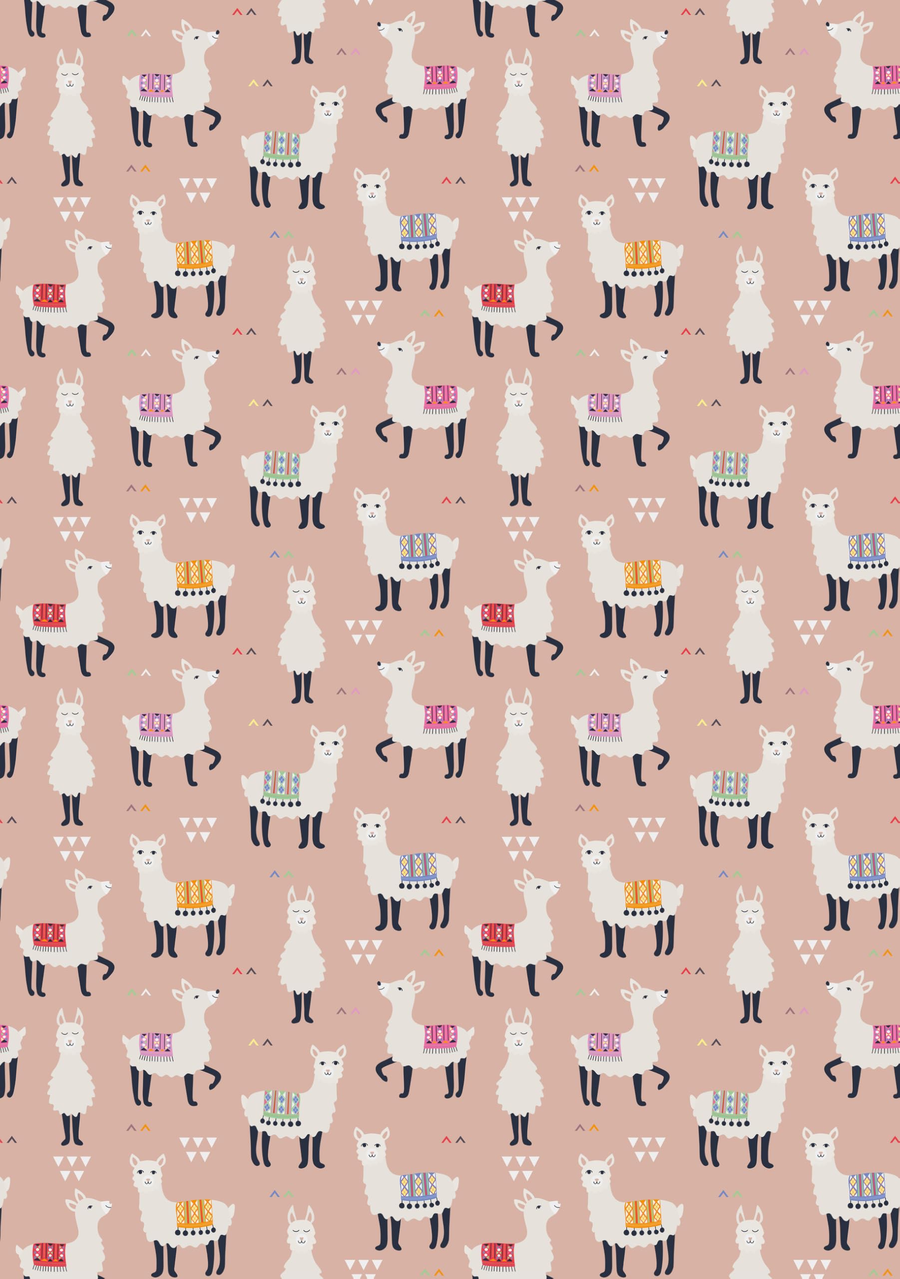 Papier peint enfant lama pour créer un cocon ludique 200x285