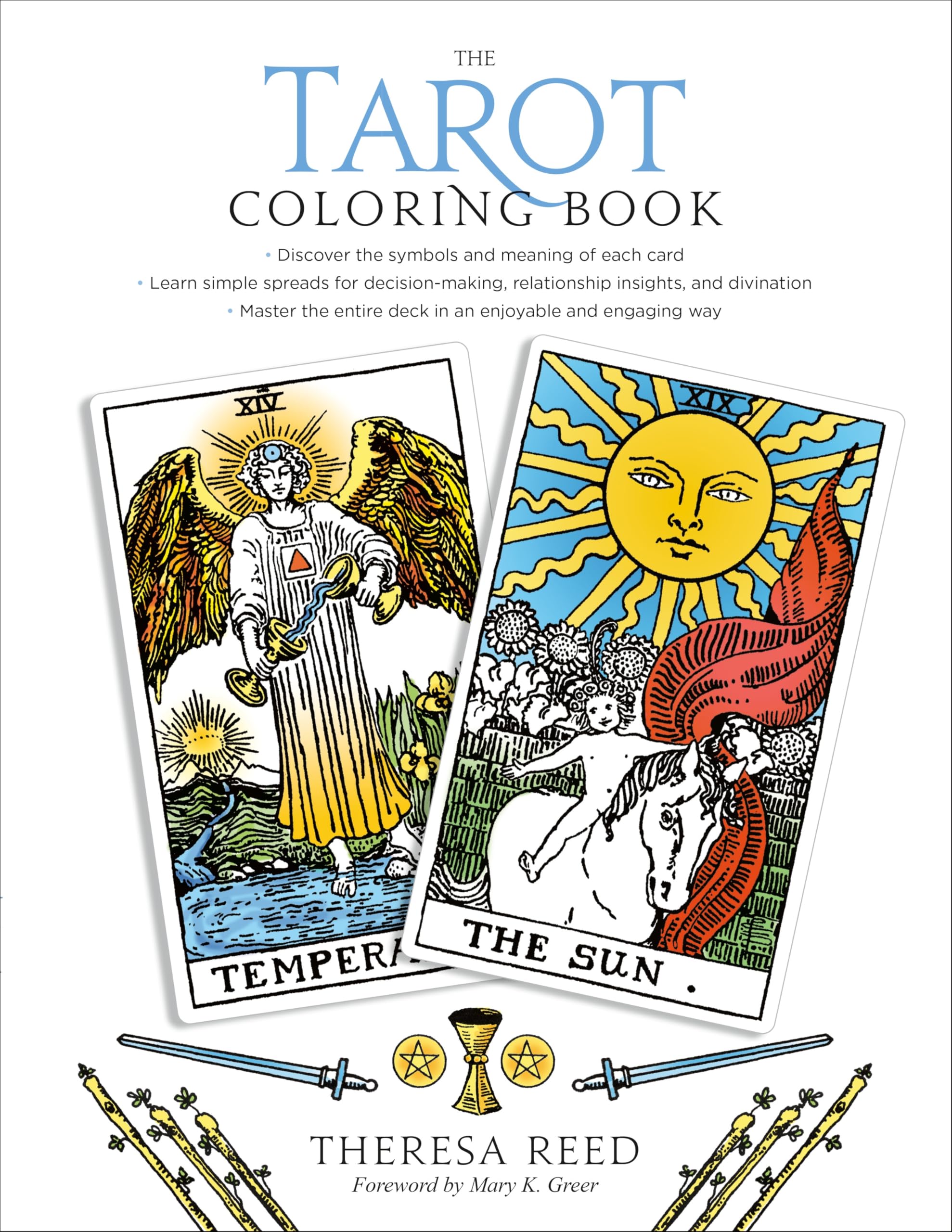 The Tarot Coloring Book-Theresa Reed
