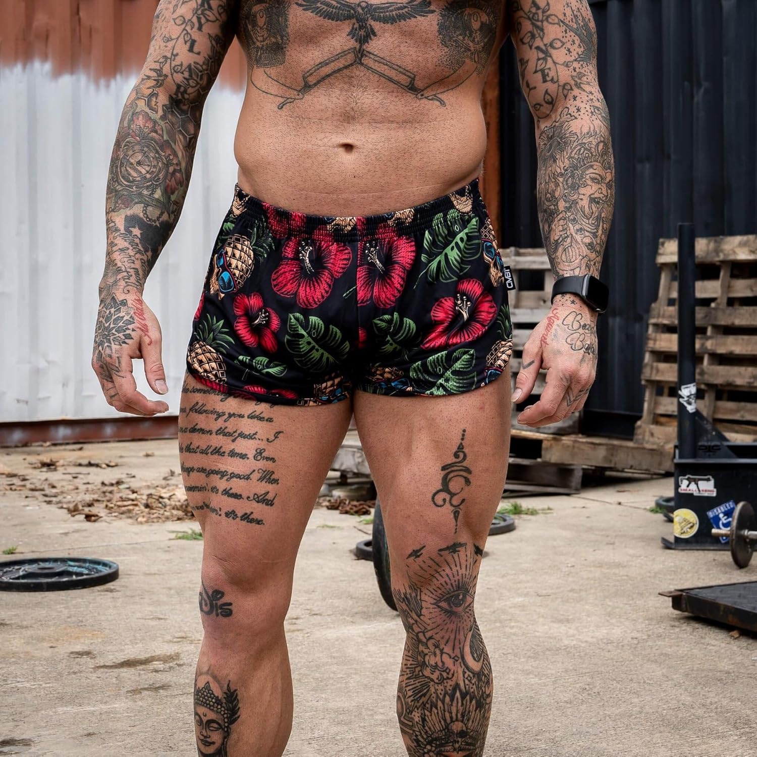 Combat Iron Ranger Panties for Men | Men’s Military Silkies Running Shorts | 2.5” Inseam - Image 2