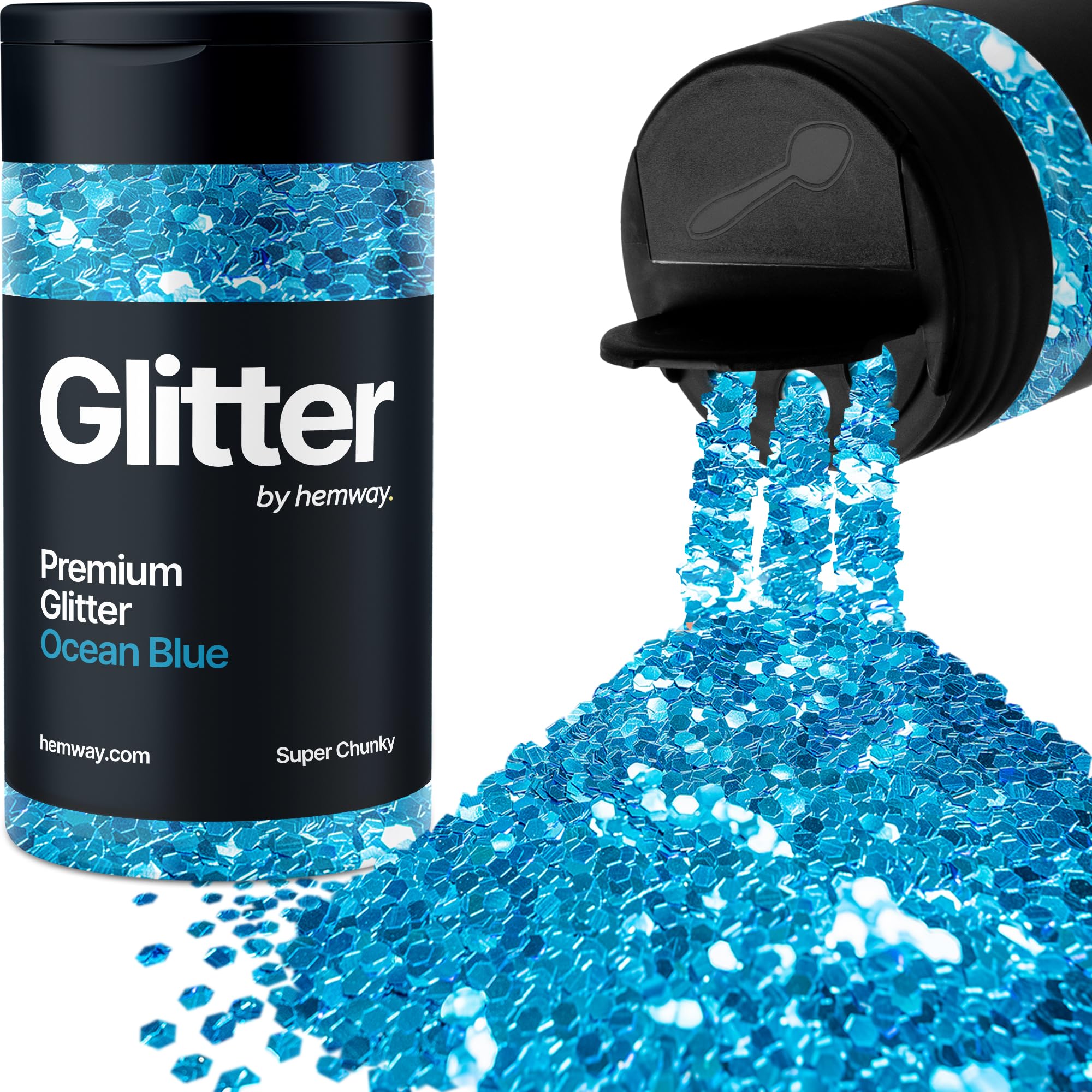 Champagne Gold Glitter Shaker, 130g Ultrafine Glitter, Crafts 1/128" Metallic Flake Champagne Gold Sequins, Resin & Epoxy Crafts, Decorating, Halloween, Christmas Nail, Face, Hemway — view 224