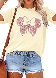 Magic Shirts for Women Cute Castle Graphic Vacation Tops